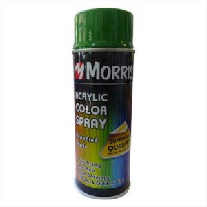 ΣΠΡΕΙ ΧΡΩΜΑΤΟΣ ΓΥΑΛΙΣΤΕΡΟ ΠΡΑΣΙΝΟ morris 400ml ral6005