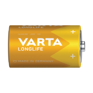 ΜΠΑΤΑΡΙΑ ΑΛΚΑΛ.varta longlife lr20 d/1,5v/ μεγαλη (2τμχ)