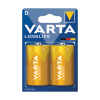 ΜΠΑΤΑΡΙΑ ΑΛΚΑΛ.varta longlife lr20 d/1,5v/ μεγαλη (2τμχ)
