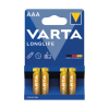 ΜΠΑΤΑΡΙΑ ΑΛΚΑΛ.varta longlife lr 3 aaa/1,5v/ mini min (4τμχ)