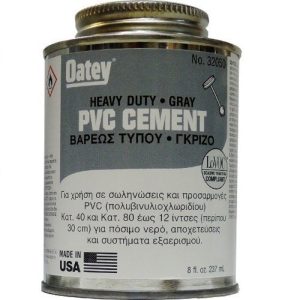 ΚΟΛΛΑ pvc ΓΚΡΙ 250gr oatey