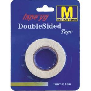 ΤΑΙΝΙΑ ΔΙΠΛΗΣ ΟΨΗΣ ΑΦΡΩΔΗΣ 19mmx1.5m ΔΙΠΛΗΣ ΟΨΗΣ mentor