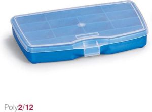 ΤΑΜΠΑΚΙΕΡΑ poly 2/12 265Χ155Χ40mm ΜΠΛΕ