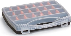 ΤΑΜΠΑΚΙΕΡΑ poly 38 300Χ380Χ60mm ΜΑΥΡΗ ΠΟΡΤΟΚΑΛΙ