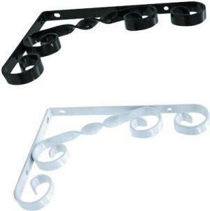 es ΓΩΝΙΑ ΣΤΗΡΙΞΗΣ ΡΑΦΙΟΥ ΔΙΑΚΟΣΜ. Τ130 Η130 ΜΑΥΡΗ