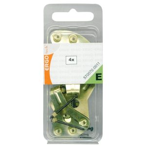 ergo ΓΑΝΤΖΟΙ ΚΑΔΡΩΝ ΤΡΙΠΛΟΙ 75lbs 4τμχ ΧΡΣ