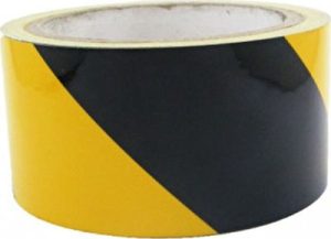 ΤΑΙΝΙΑ ΣΗΜΑΝΣΗΣ ΔΑΠΕΔΟΥ ΑΥΤ.60ΜΜΧ18Μ ΚΙΤΡΙΝΗ/ΜΑΥΡΗ