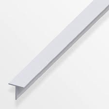 ΠΡΟΦΙΛ alu ΠΛΑΚ. "Τ" ΕΝΩΤΙΚ.ΔΑΠ.20mm/2m ΑΣΗΜΙ