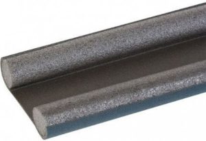 ΒΕΡΓΑ ΠΟΡΤΑΣ ΓΚΡΙ double stop ΑΦΡΩΔΕΣ 0,95cm geko